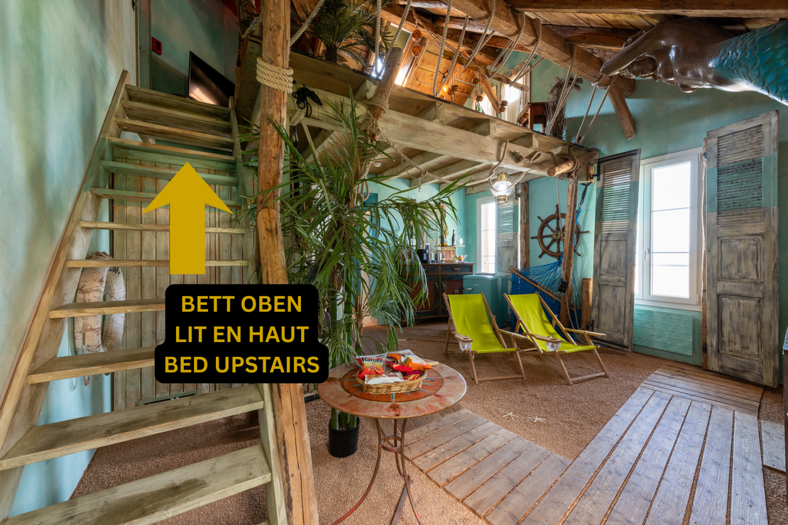 Treppe Bounty und Übersicht