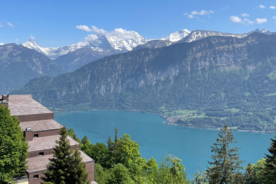 Massai Aussicht Berge See